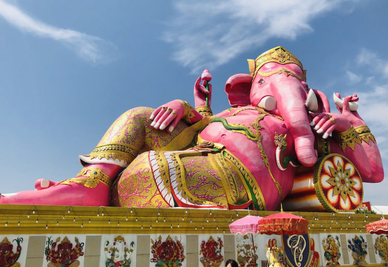 噂は本当だった 願い事を3倍の速度で叶えてくれるピンクのガネーシャ Tabinokoto